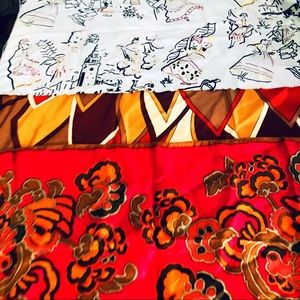 3 Beautiful Vintage Scarves